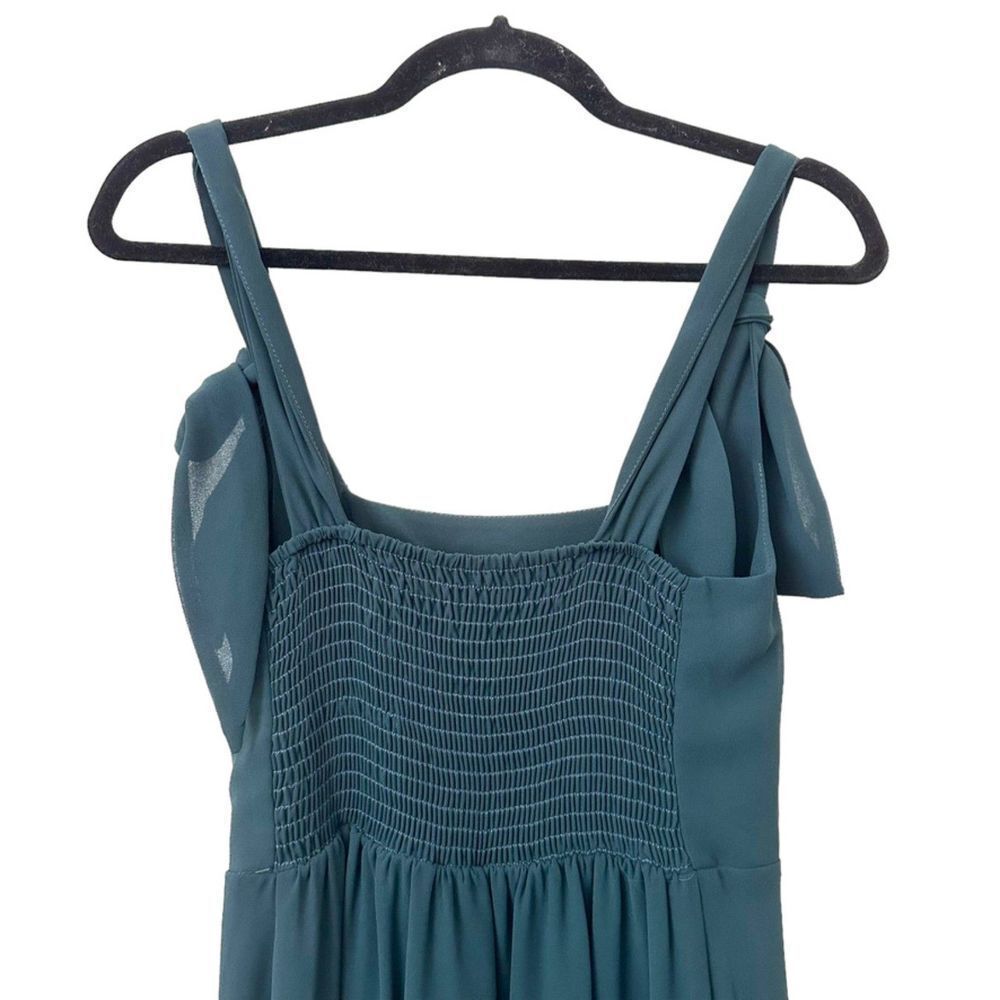 SHOW ME YOUR MUMU Claire Midi Dress‎ in Emerald Sz S - Picture 5 of 6